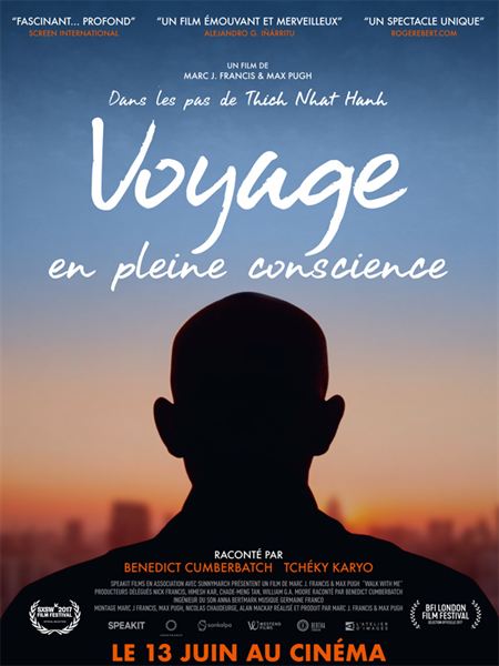 Voyage en Pleine Conscience Le Film ciné-rencontre 25 octobre 2018 Brest Les Studios Voyage en Pleine Conscience Le Film